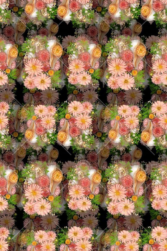 青蓝雅韵系列印花华亿平台图片