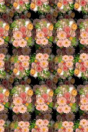 青蓝雅韵系列印花华亿平台图片