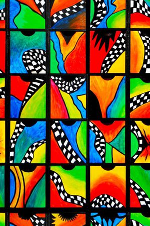 抽象印花华亿平台图片