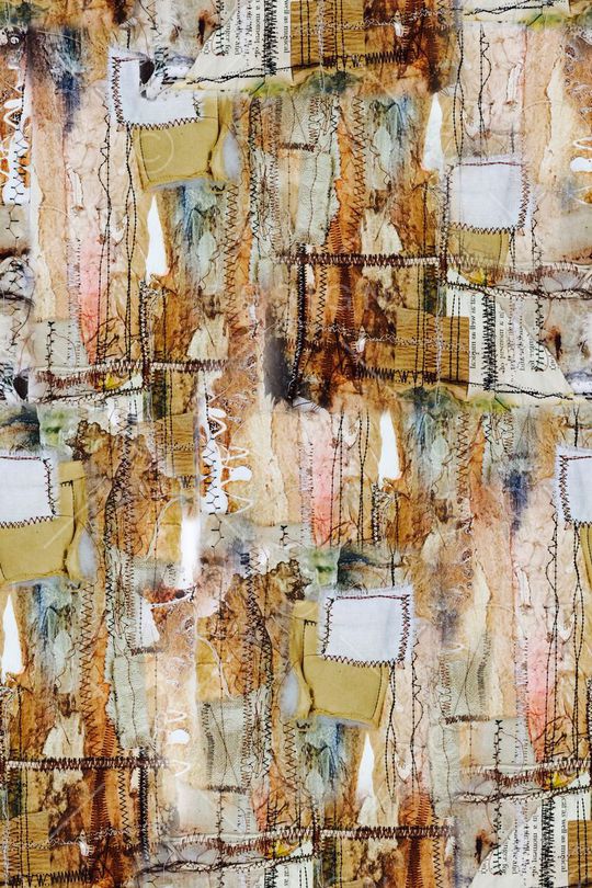 抽象肌理图案印花华亿平台图片