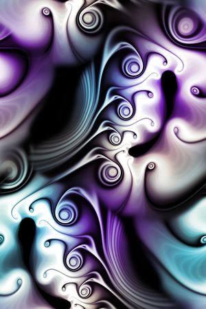 不规则几何印花华亿平台图片