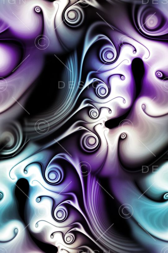 不规则几何印花华亿平台图片