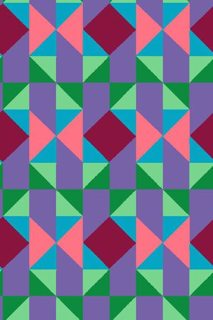 几何印花华亿平台图片