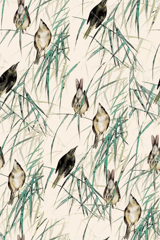 中国风印花华亿平台图片