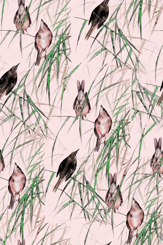 中国风印花华亿平台图片