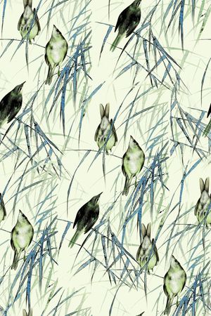 中国风印花华亿平台图片