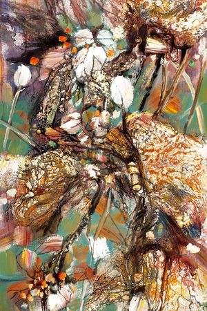 抽象印花华亿平台图片