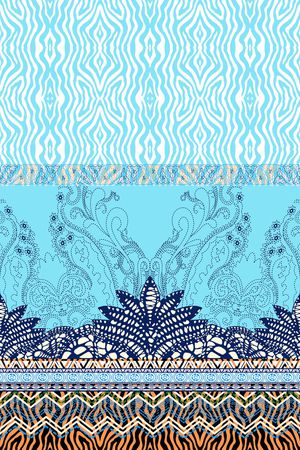 不规则几何印花华亿平台图片