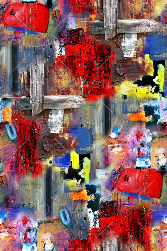 抽象印花华亿平台图片