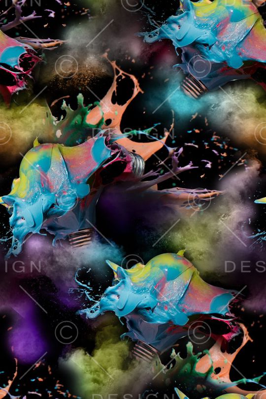 暗黑印花华亿平台图片