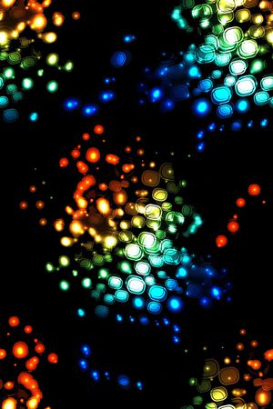 圆圈印花华亿平台图片