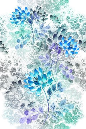 竹叶印花华亿平台图片