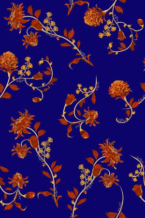 花朵印花华亿平台图片