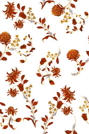 花朵印花华亿平台图片