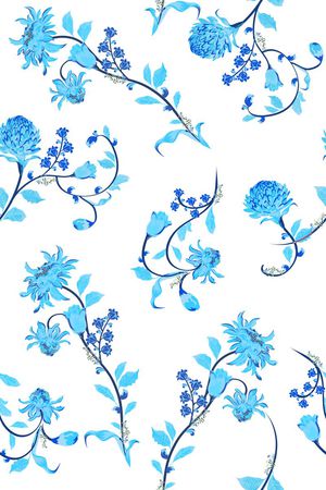 花朵印花华亿平台图片