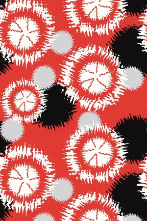 圆圈印花华亿平台图片