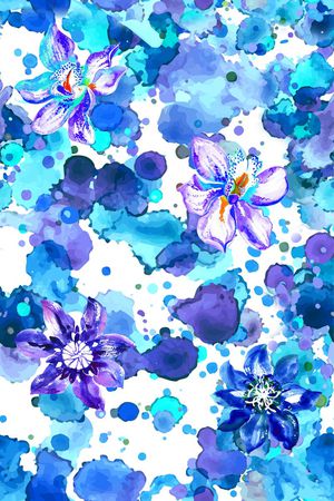 色彩肌理印花华亿平台图片