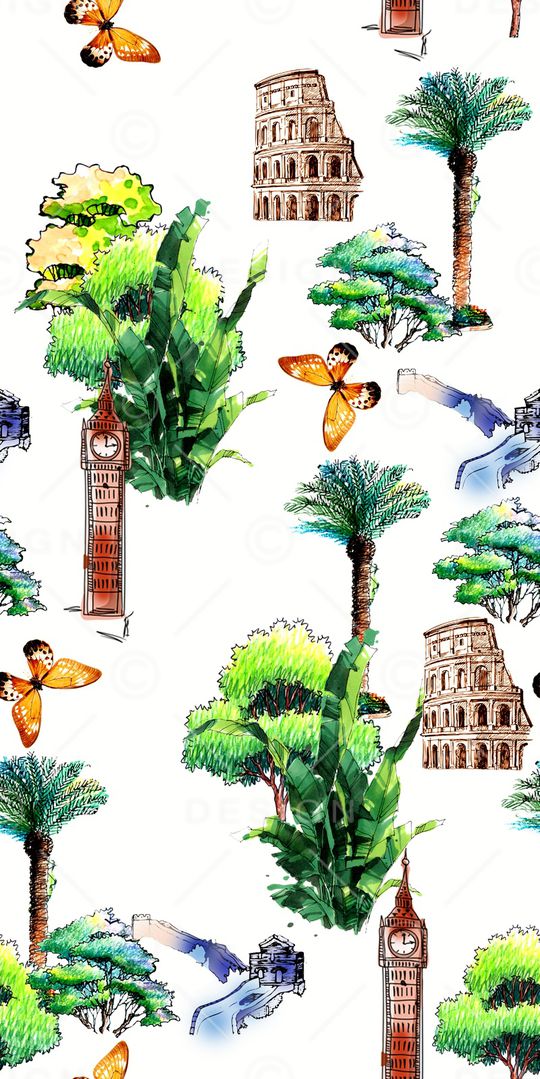 热带印花华亿平台图片