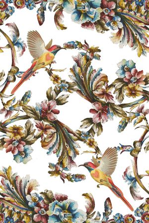 油画花卉印花华亿平台图片