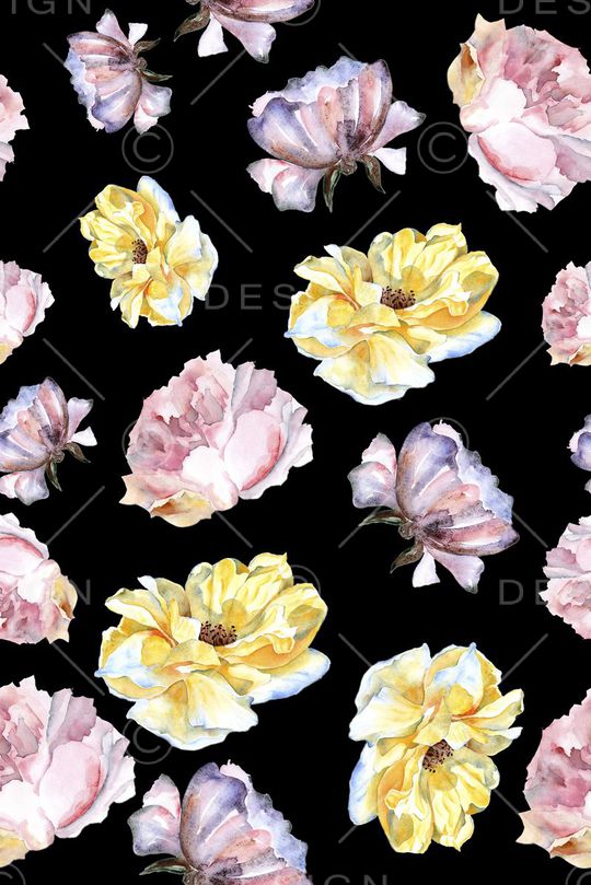 手绘印花华亿平台图片