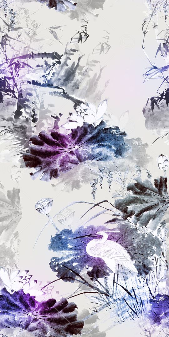 荷叶印花华亿平台图片