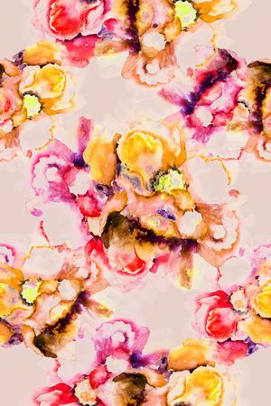 杏黄印花华亿平台图片