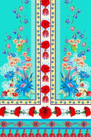 不规则几何印花华亿平台图片