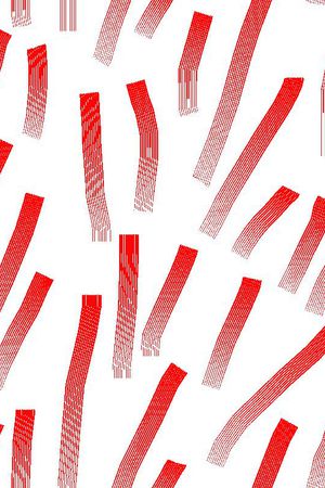 不规则几何印花华亿平台图片