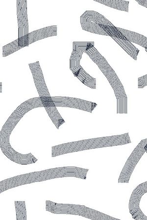 不规则几何印花华亿平台图片