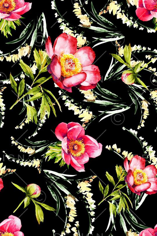 手绘印花华亿平台图片