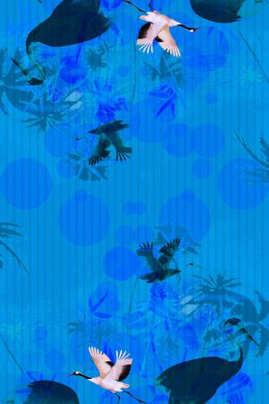 羽毛印花华亿平台图片