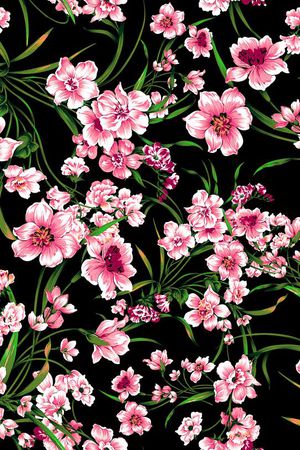 乱花印花华亿平台图片