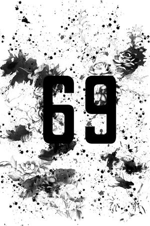 潮牌男装水墨轻运动风印花华亿平台图片