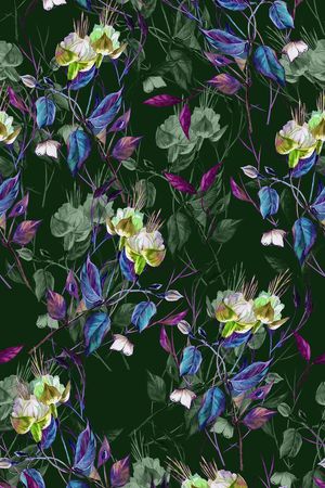 兰花印花华亿平台图片