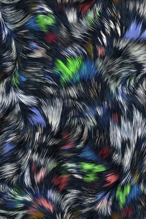 毛皮印花华亿平台图片