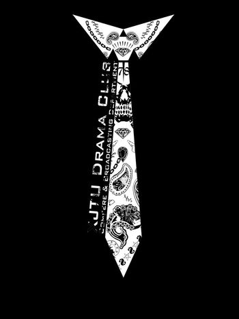 创意领带潮牌男装花印花华亿平台图片