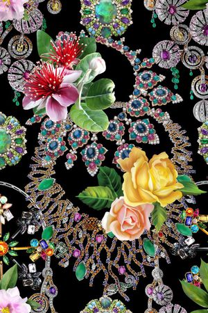 花朵印花华亿平台图片