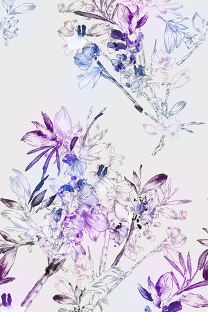 花朵印花华亿平台图片