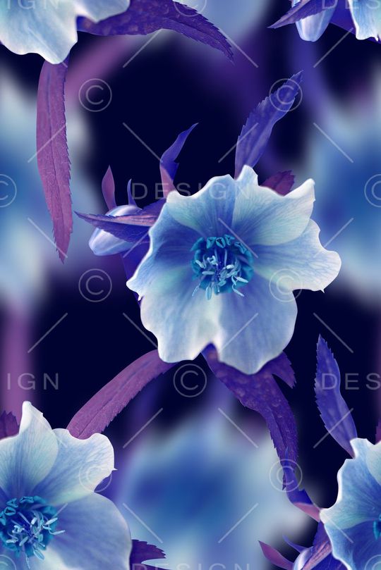 抽象渐变纹理花卉印花印花华亿平台图片