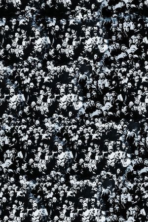 黑白印花华亿平台图片