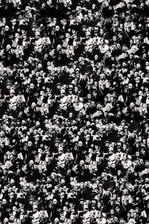 黑白印花华亿平台图片