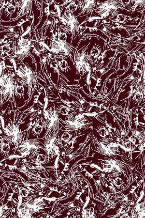 抽象印花华亿平台图片