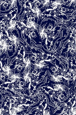 抽象印花华亿平台图片