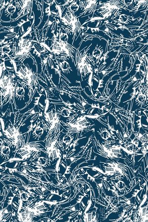 抽象印花华亿平台图片