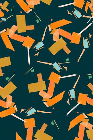 几何印花华亿平台图片