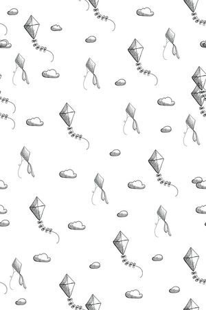 风筝印花华亿平台图片