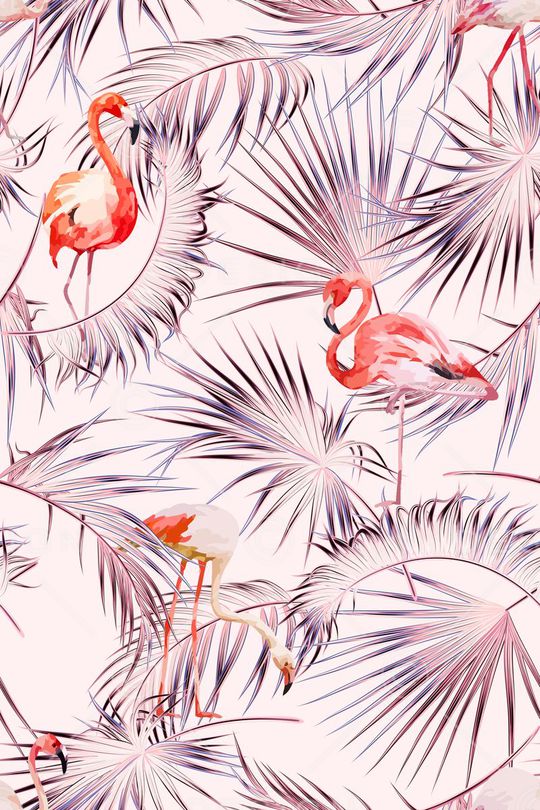 火烈鸟印花华亿平台图片