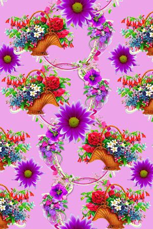 花朵印花华亿平台图片