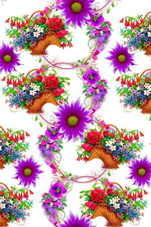 花朵印花华亿平台图片