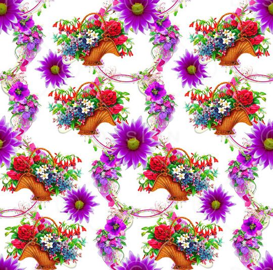 花朵印花华亿平台图片